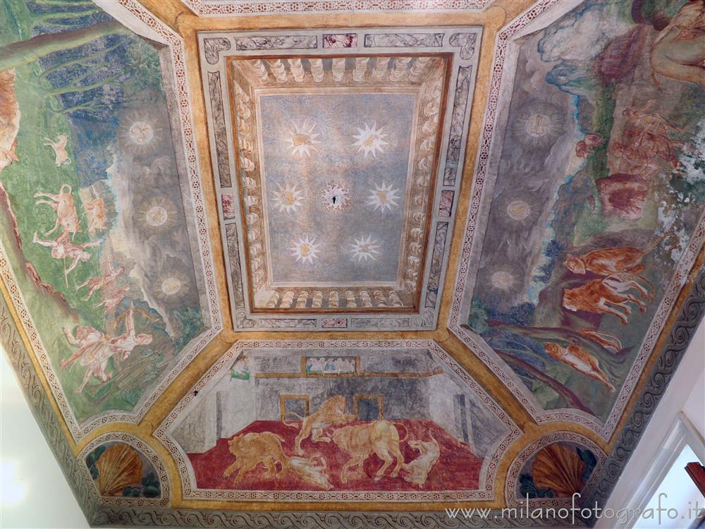 Cavenago di Brianza (Monza e Brianza) - Volta della Sala dello Zodiaco di Palazzo Rasini